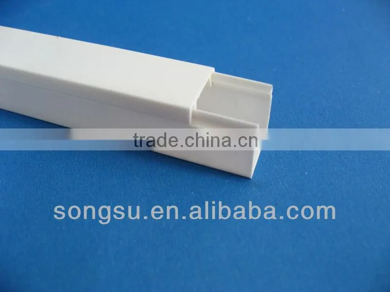 Decorative cable trunking, wall cable cover with colored stickers