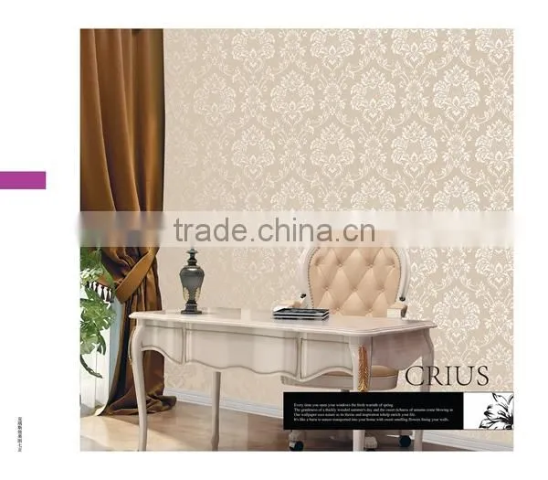 European design royal wallpaper for home decoration