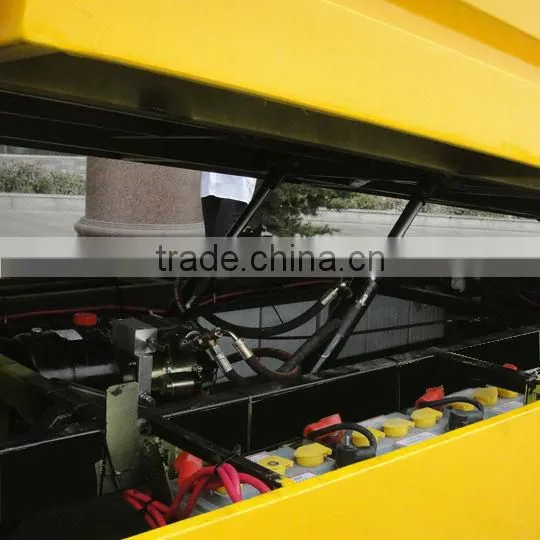 2 seats 48v 4.2kw electric garbage truck