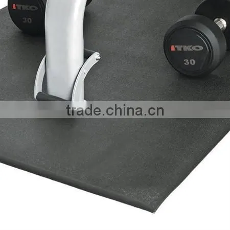 Safety Anti Vibration Treadmill Floor Mat Custom For Fitness Equipment