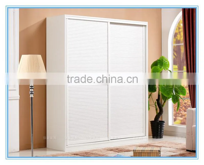 Simple design bedroom furniture wood wardrobe