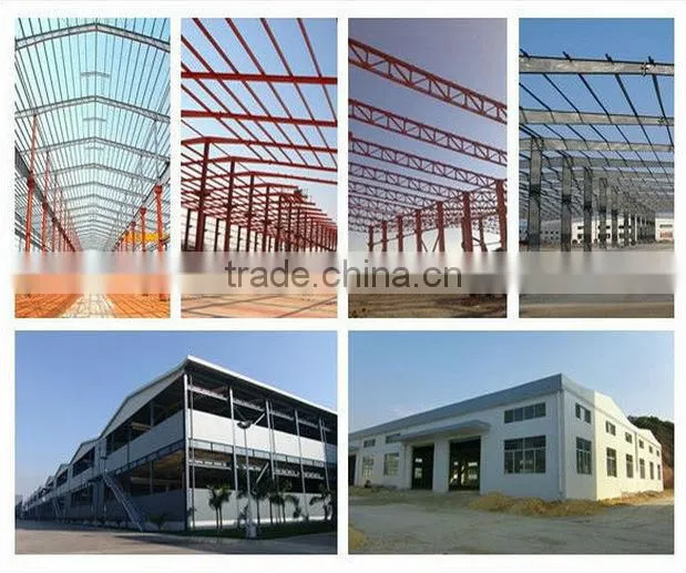 Light steel structural steel building for factory