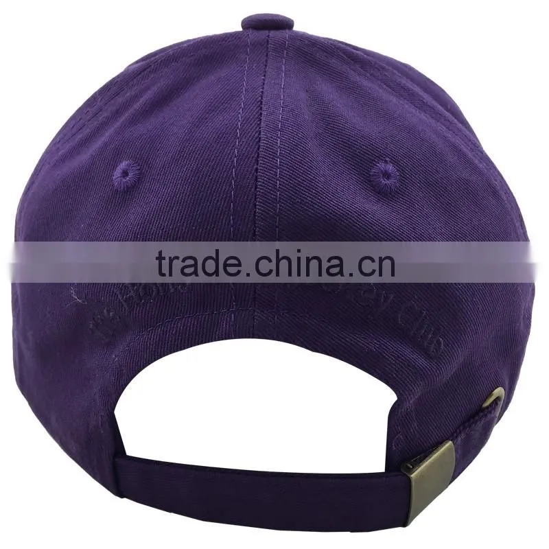 Latest embroidery high quality blank 6 panel baseball cap without logo