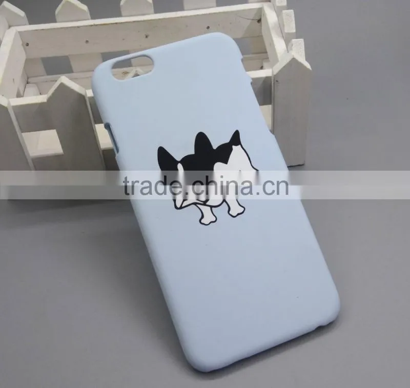 case cover for iPhone, scratch resistant phone case, bulldog phone case, wholesale cute dog animal phone case