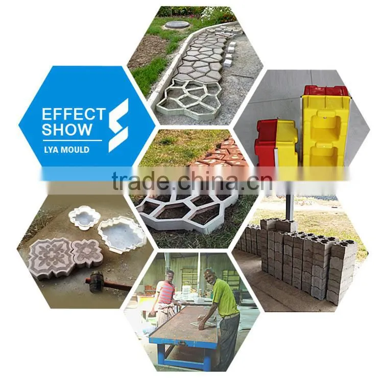 Durable long life best sale plastic mold for interlocking brick