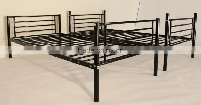 double-layer metal bunk bed