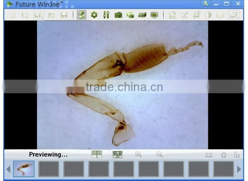 40X~240X 1.3MP MDA1300R portable USB microscope with reticl measurement function for education and research