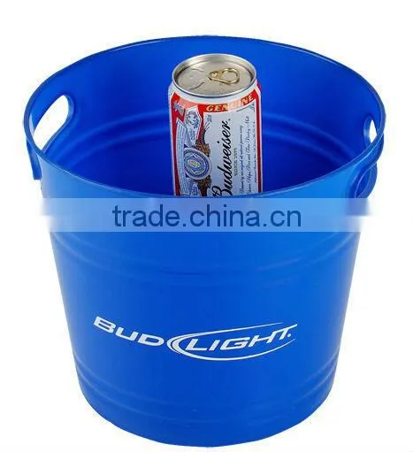 Factory Cheap promotion beer ice bucket 6L plastic PP wine ice bucket
