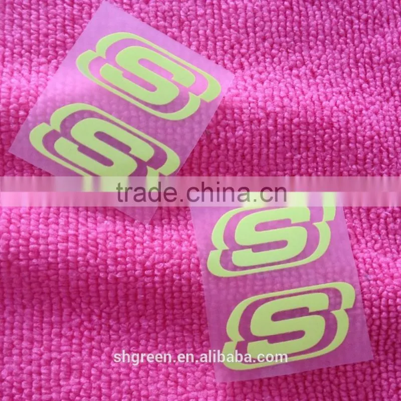 Full color printing iron on transfer label,heat transfer sticker for garment