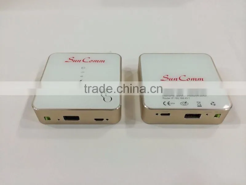 SC-4363-3GR Internal antenna with micro SD slot battery bank 3G WiFi Router