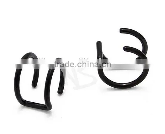 Non piercing novelty ear plug claw crazy wind ear plug tapers decorative ear plug
