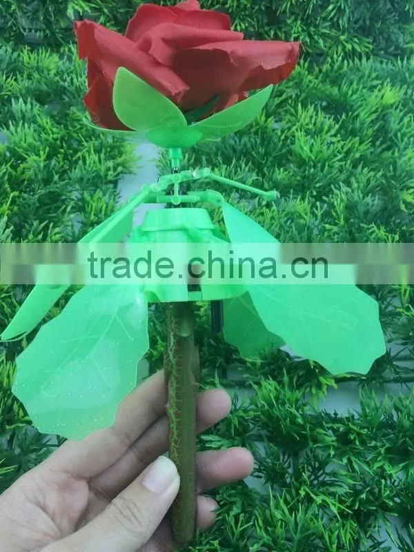 RC Induction Flying Rose Flower Toys, Rc Toys.