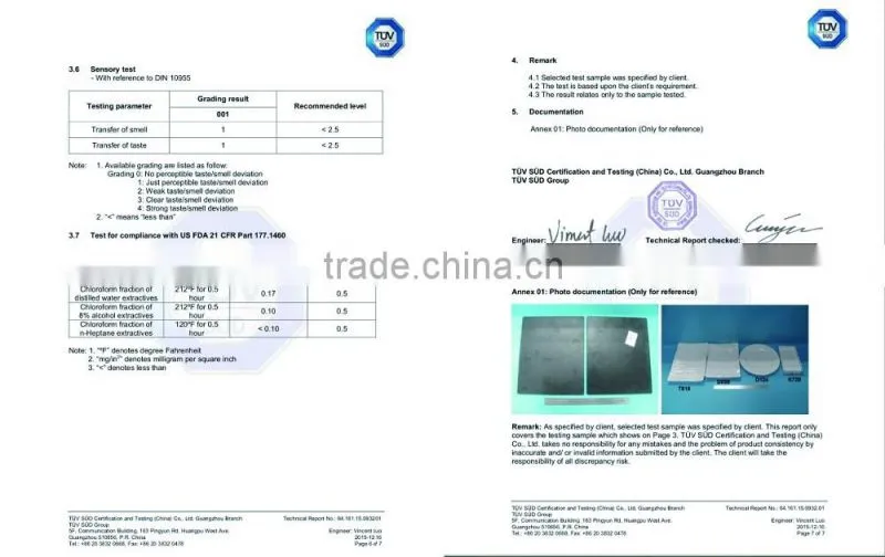 2016 hot selling manufacter wholeasle OEM colorful melamine plastic bamboo cutting board from china