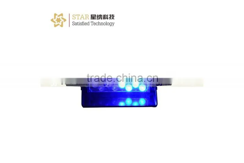 8 PCS led police waterproof dash visor light