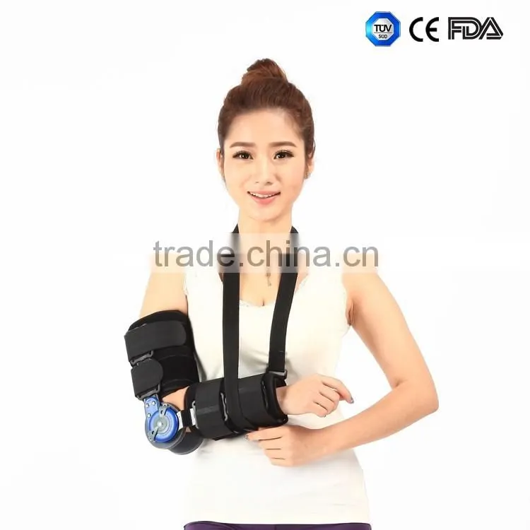 CE FDA Approved elbow support orthopedic elbow brace for Soft tissue injury