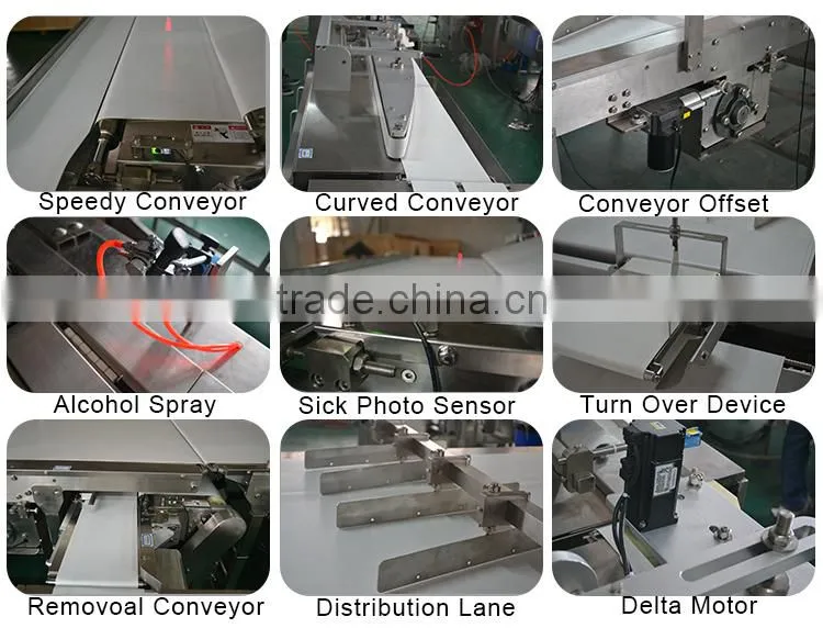 2015 Hot sale sterilization conveyor packing line