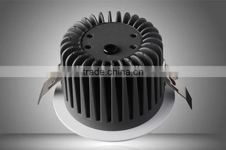 Commercial kitchen light fixture / Led downlight with 120mm cut out / Super bright cob led ceiling light fixture