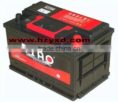 12 volt Sealed MF car battery DIN54523 for Ford ,european car