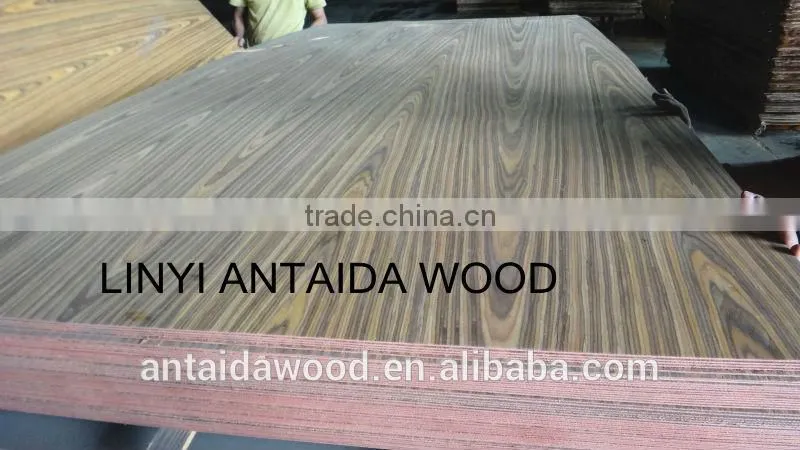 6 Flowers engineered teak veneer plywood