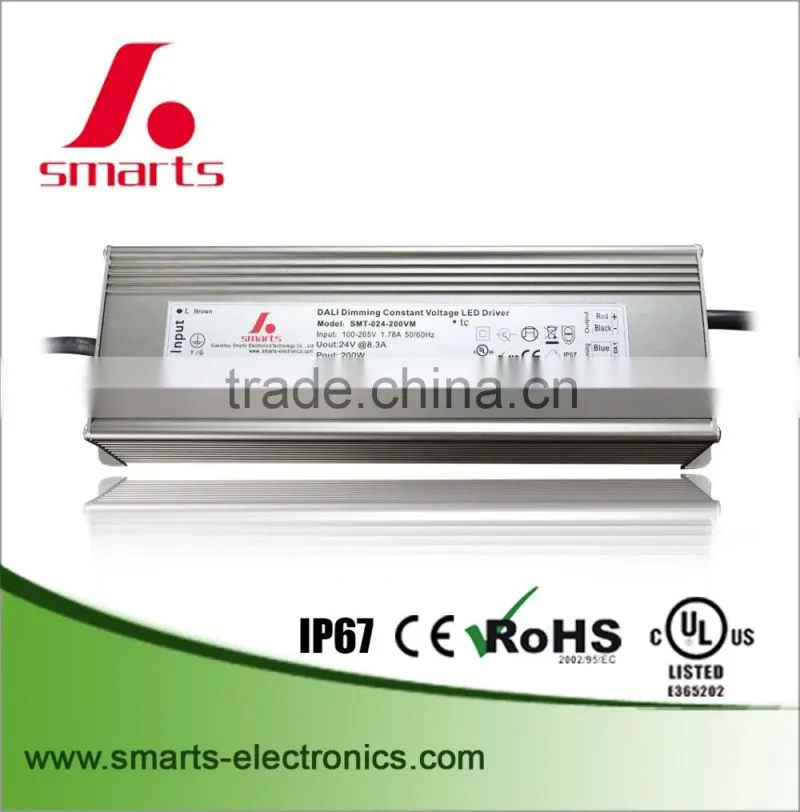 UL CE listed ac phase cut dimming led driver Triac dimmable driver 80W 12V