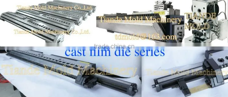 extrusion die mould for extrusion cast film die