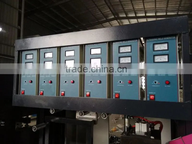 Hot machine!!Soft non woven bag handle ultrasonic fixing machine,Hand attaching machine,Whenzhou price