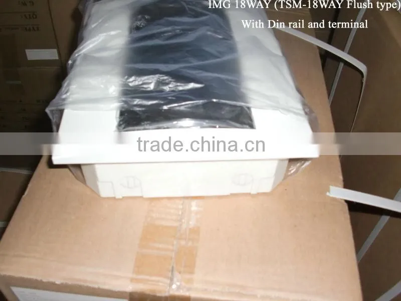 TSM-18 flush type plastic Distribution box