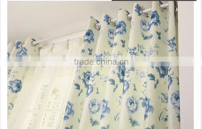 2015 hot sale printed designed No. 06 window curtains, made- up black out fabric in home or hotel
