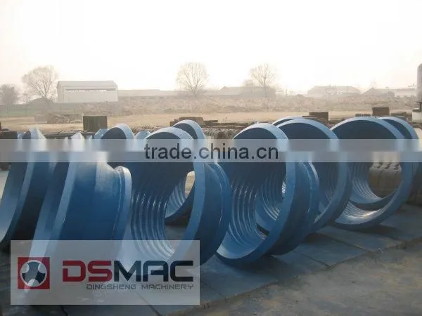 Terex spare parts- cone crusher concave, cone crusher spare parts with longer serve life (from OEM manufacture)