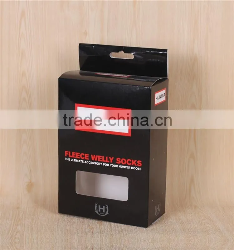 Custom packaging for socks