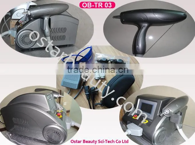 nd yag laser portable pigment removal tattoo remover