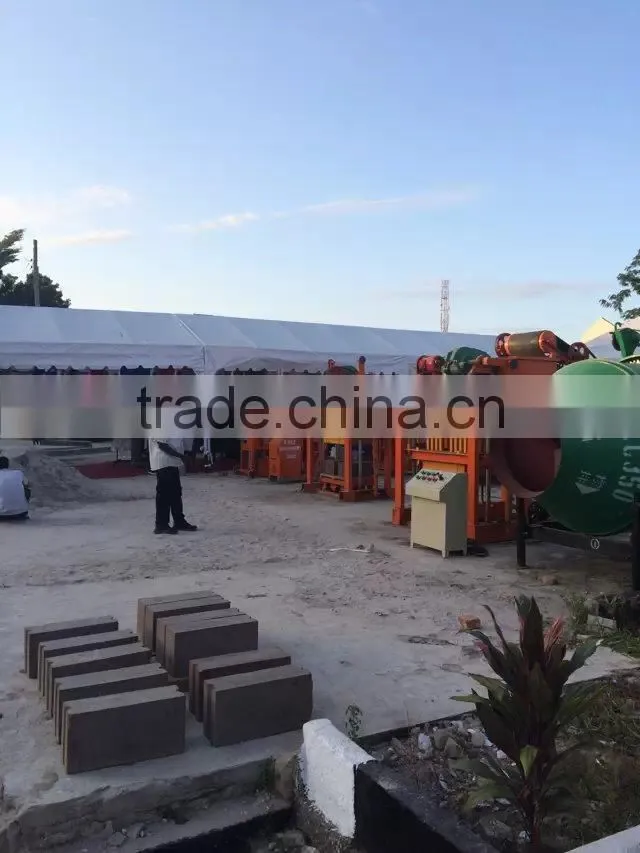 QTJ4-26C automatic block machine China manufacuture hollow block machine head factory best selling price