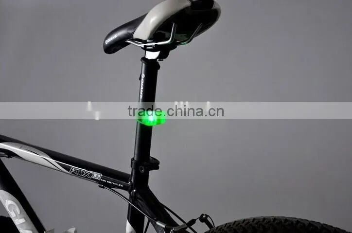 Factory supplier bike used outdoor lighting silicon led bike lights