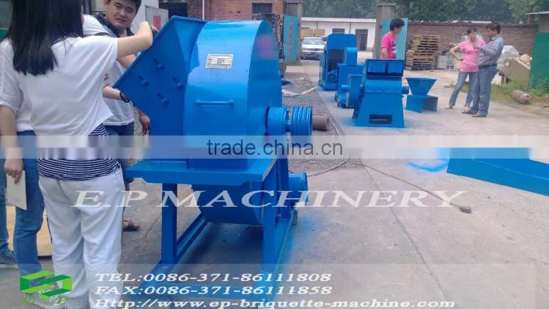 0.8-2t/h or 800-2000kg/h animal feed crusher/wood shredder machine for making pellets hot selling in Asia