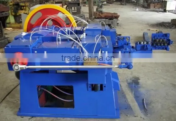 Portable automatic high speed nail making machine equipment