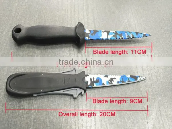 420 Stainless Steel ABS Handle Sword Drofessional Dive Knife