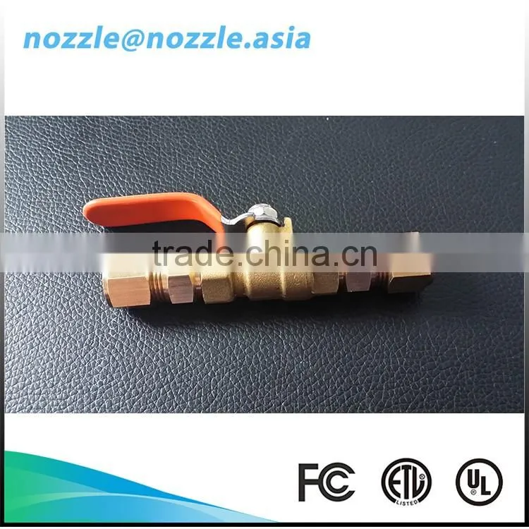 2016 Best Seller Amazon Double Brass Fogging Nozzles