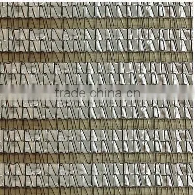 100% virgin raw material PET PE Aluminum nets with 3% UV resistent