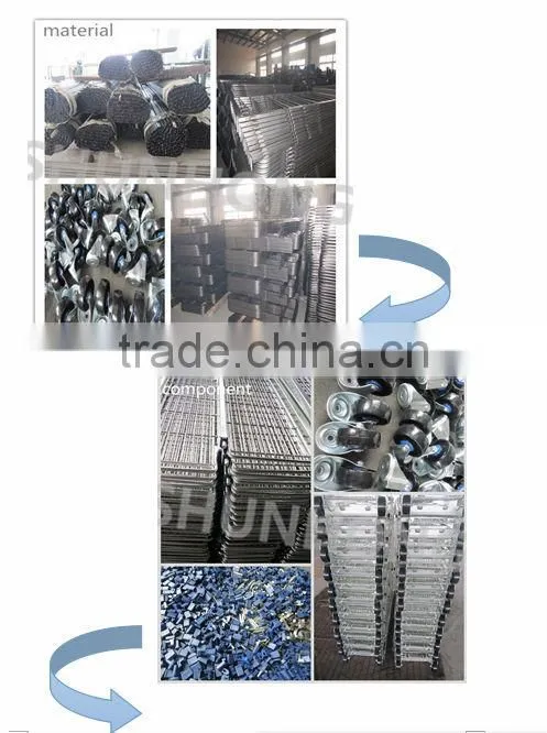 Warehouse Lockable Storage Cage with Galvanized Treatment