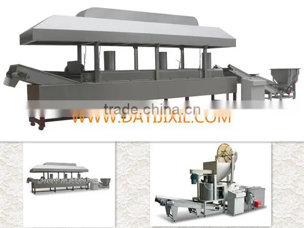 2015 Newly designed auto/ continous pellet/meat/seafood/nuts fryer -- Jinan DaYi Machinery