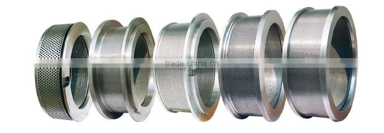 factory manufacturing low cost CE/GOST/SGS certificated stainless steel pellet mill ring die