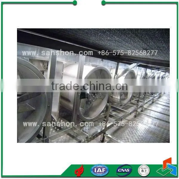 Advanced Sanshon Fruit and Vegetable Fluidized Freezer