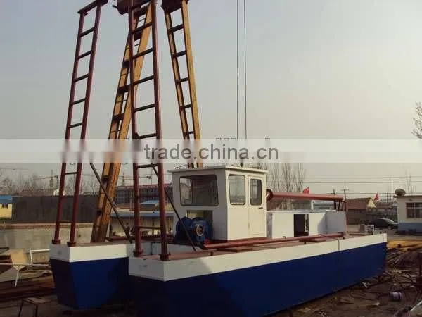 river sand dredging boat In accordance with the international boat building standard