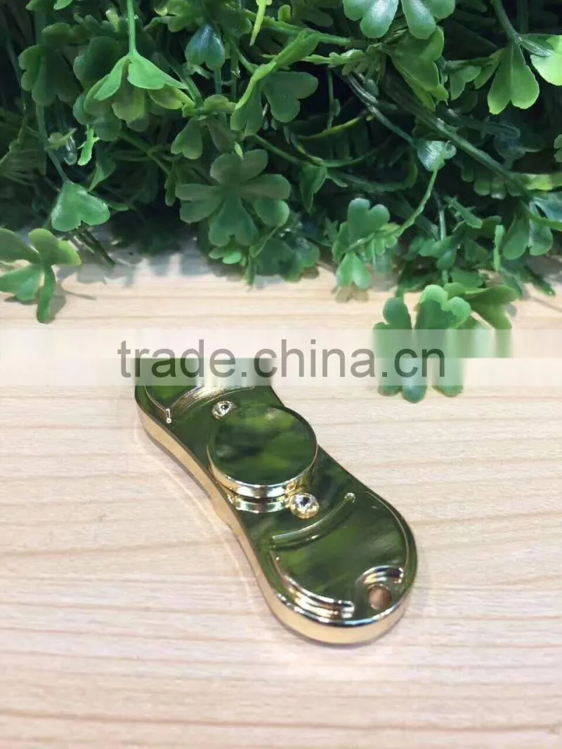 2017 Cheap Factory Stainless steel/Brass/Copper/Aluminum spinner ceramic bearing fidget toy hand toys