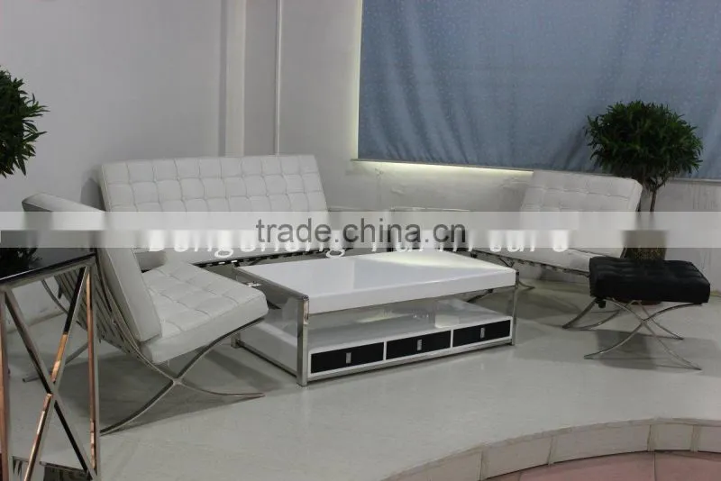 stainless steel frame barcelona chair frame