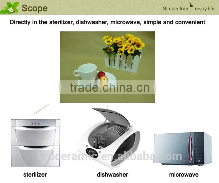 2014 New Advertising promotion ceramic coffee cup and saucer