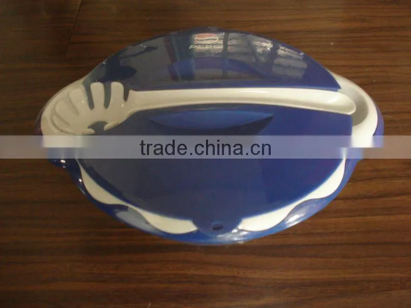 plastic salad container, plastic salad bowl