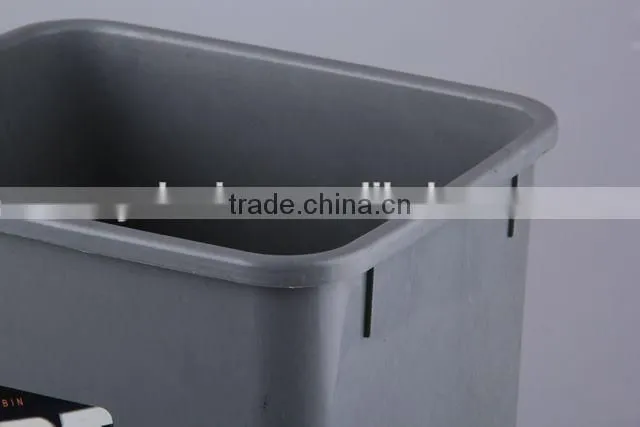 Rectangular Plastic Trash Can Household Garbage Can/Rubbish Bin