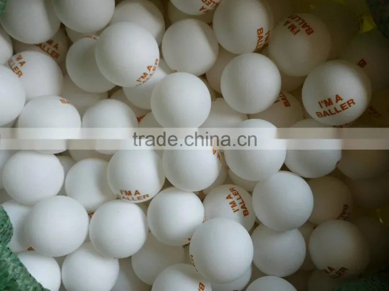100pcs packing plastic table tennis ball