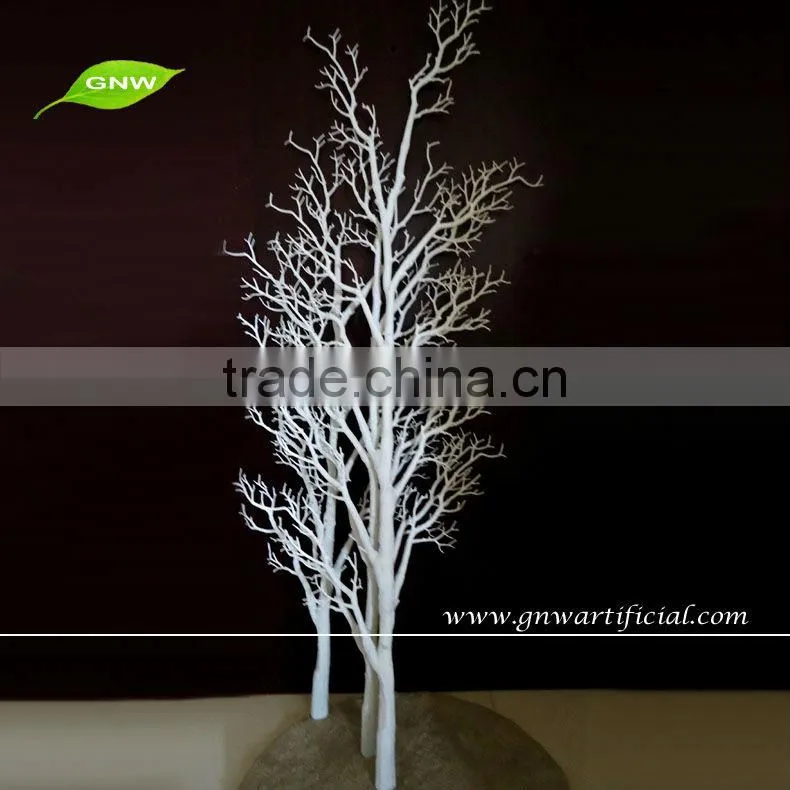 GNW WTR021 Artificial Dry Trees white branch no leaves for wedding decoration